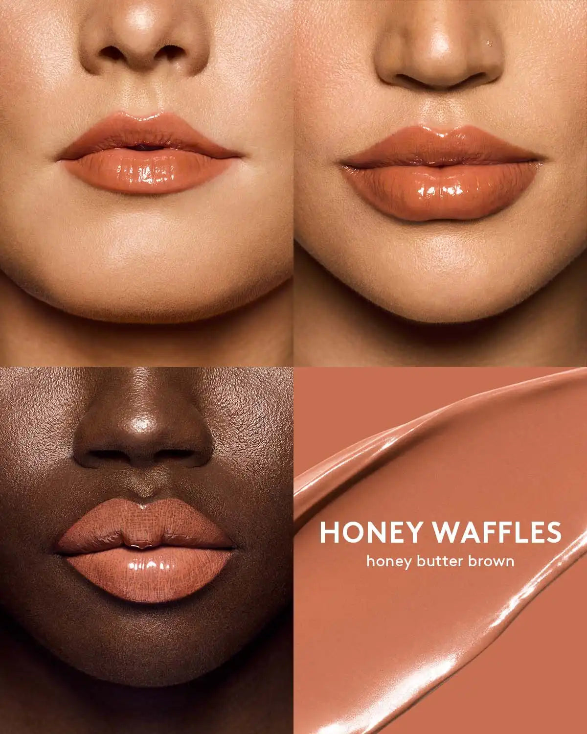Gloss Bomb Cream Color Drip Lip Cream — Honey Waffles Secondary image