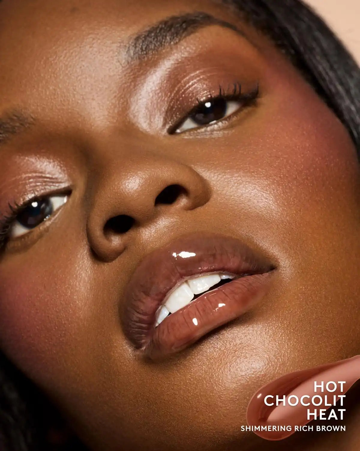 Gloss Bomb Heat Universal Lip Luminizer + Plumper — Hot Chocolit Heat Secondary image