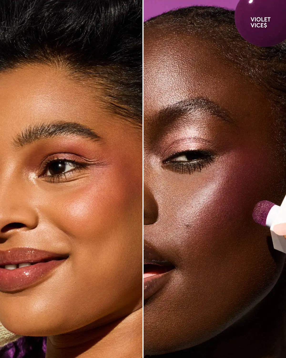 Shake ’N Play Buildable Liquid Blush — Violet Vice$ Secondary image