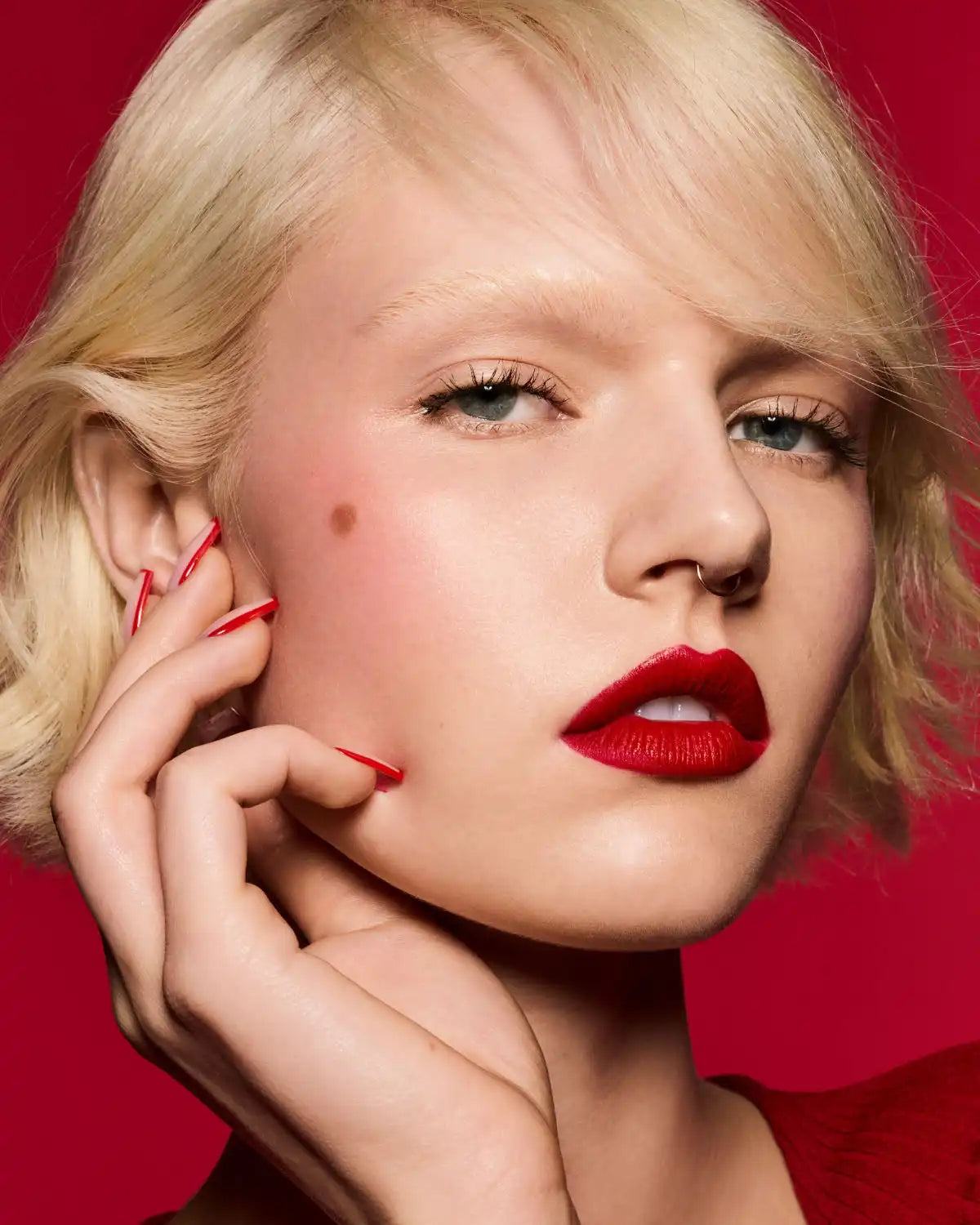 Cherry Mouth 3-Piece Lip Set + Pouch Secondary image