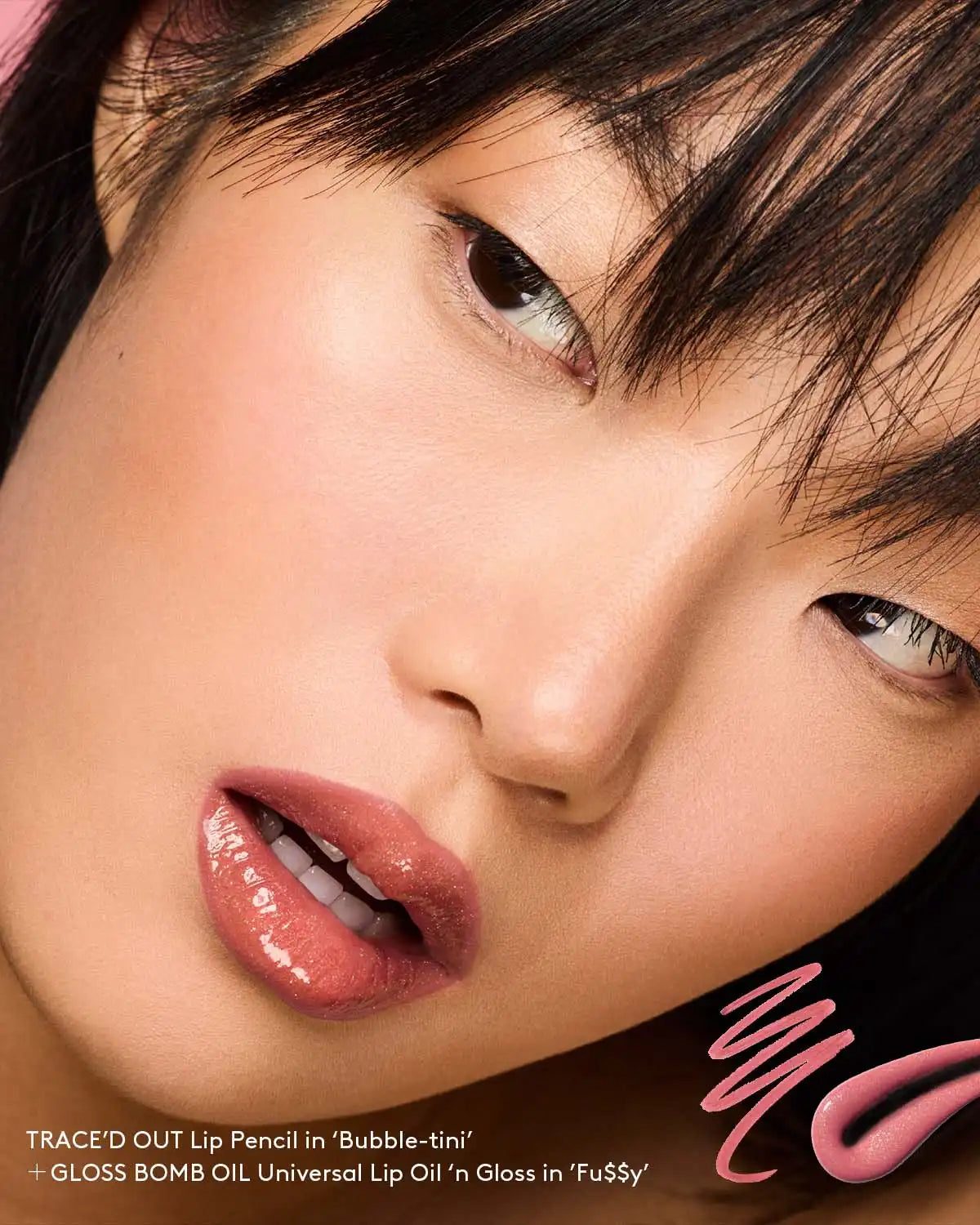 Trace'd Out Longwear Waterproof Pencil Lip Liner — Bubble-tini Secondary image