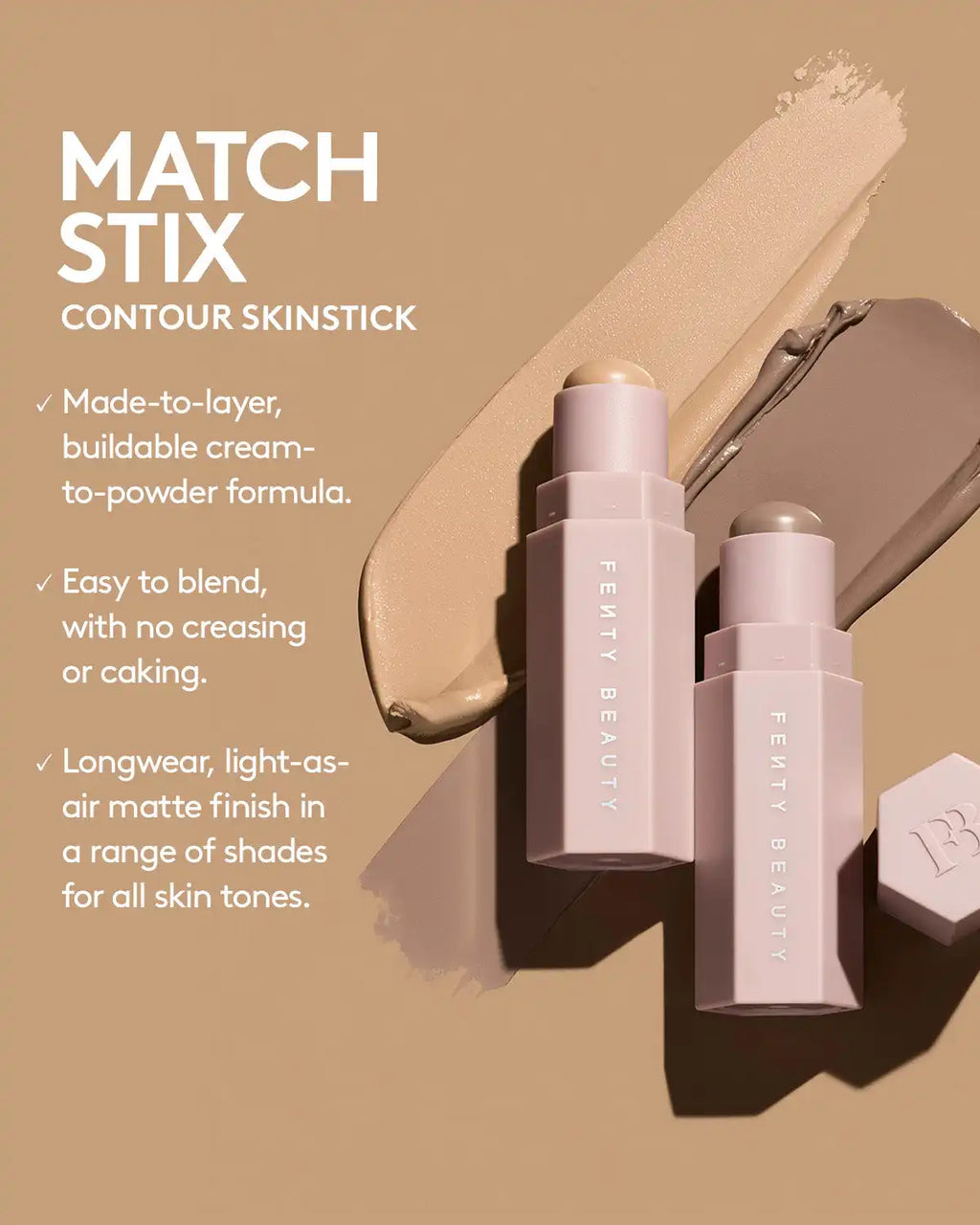 Mini Match Stix Duo Contour + Highlighter Set — Light