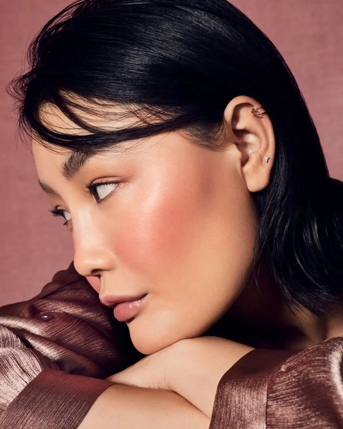 Fenty Cheeks Suede Powder Blush — Just A Crush Secondary image