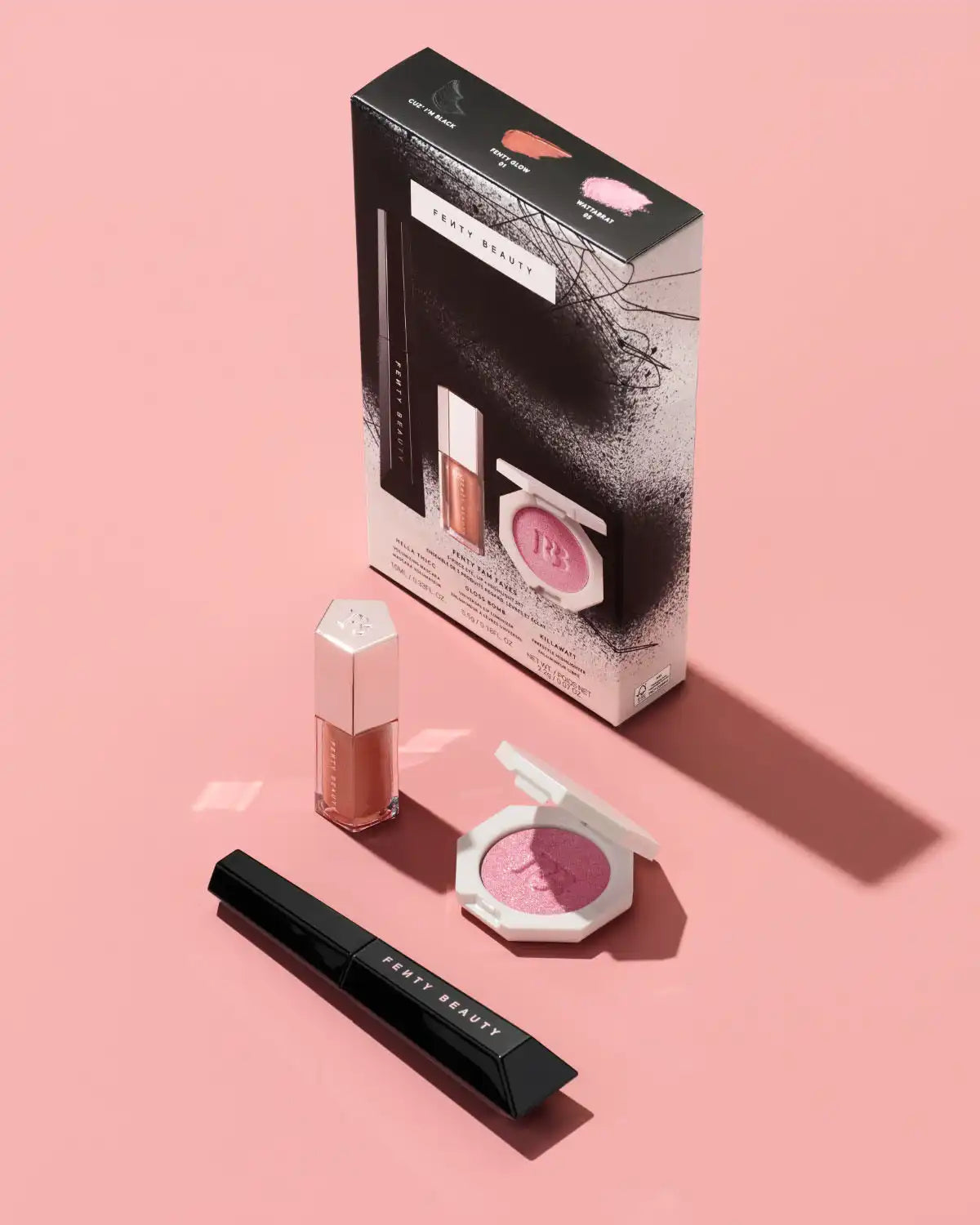 Fenty Fam Faves 3-Piece Eye, Lip + Highlighter Set Main image