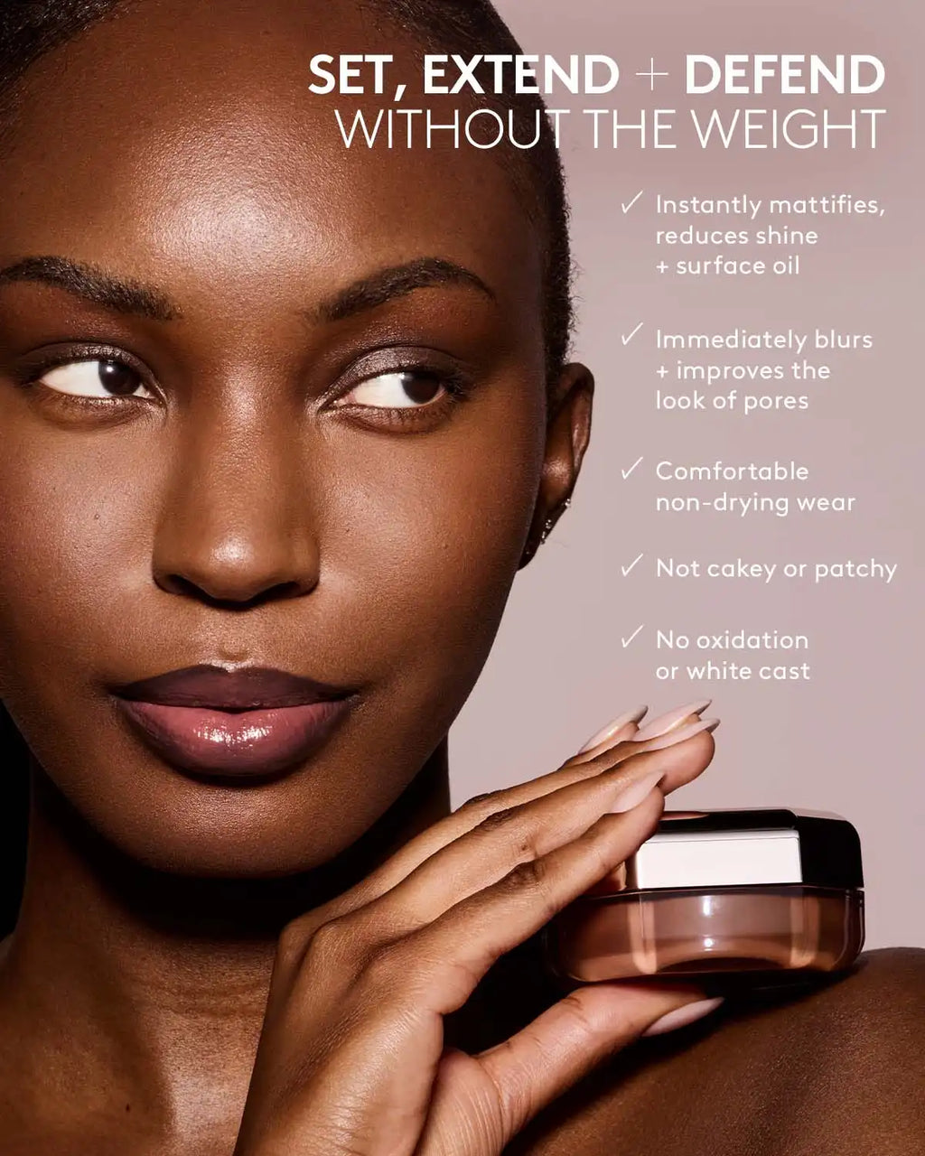 Set it Down Superfine Blurring Setting Powder — Cinnamon