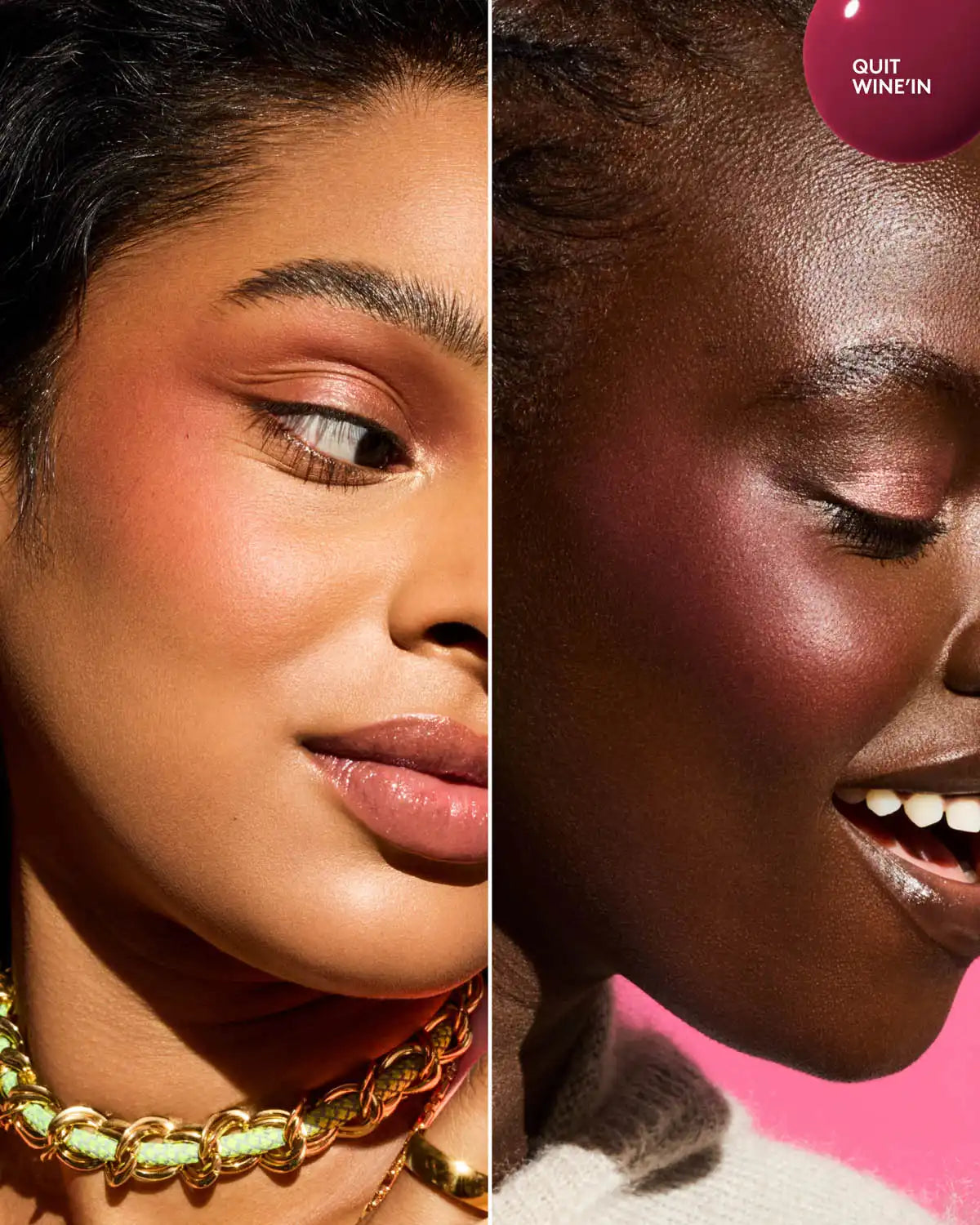Shake ’N Play Buildable Liquid Blush — Quit Wine’in Secondary image