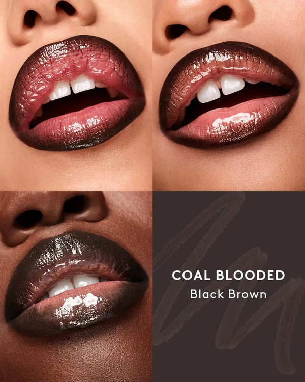 Trace'd Out Longwear Waterproof Pencil Lip Liner — Coal Blooded