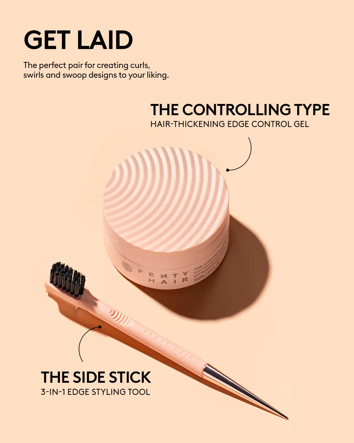 The Controlling Type Hair-Thickening Edge Control Gel