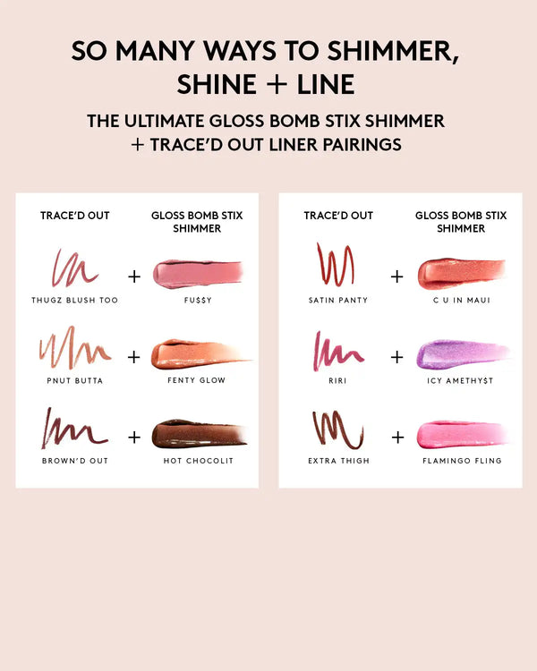 Gloss Bomb Stix High-Shine Gloss Stick — Shimmering Icy Amethy$t