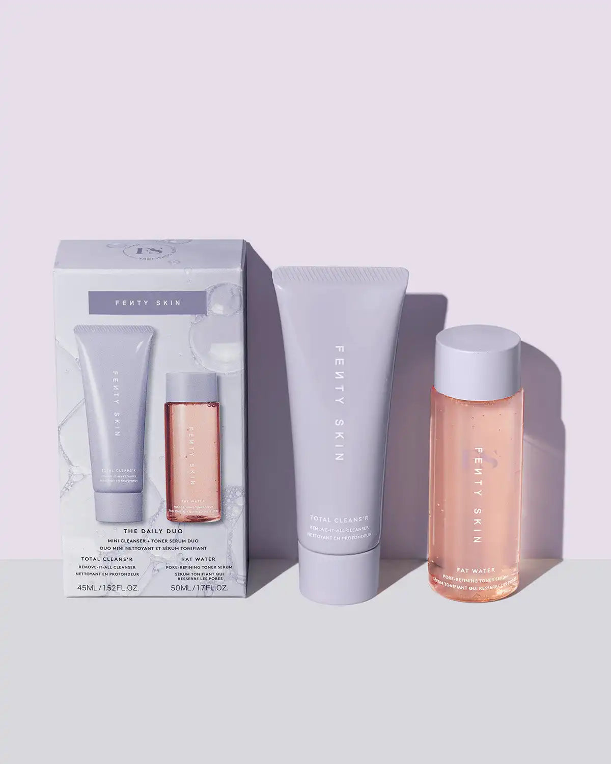 The Daily Duo Mini Cleanser + Toner Serum Duo
