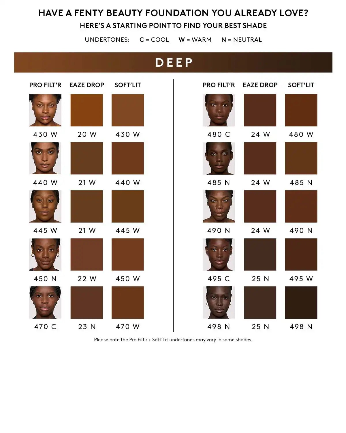 Soft'lit Naturally Luminous Longwear Foundation — 498