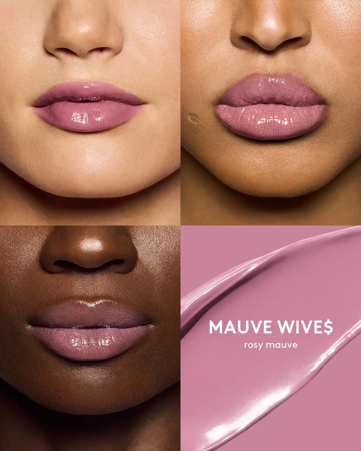 Gloss Bomb Cream Color Drip Lip Cream — Mauve Wive$ Secondary image