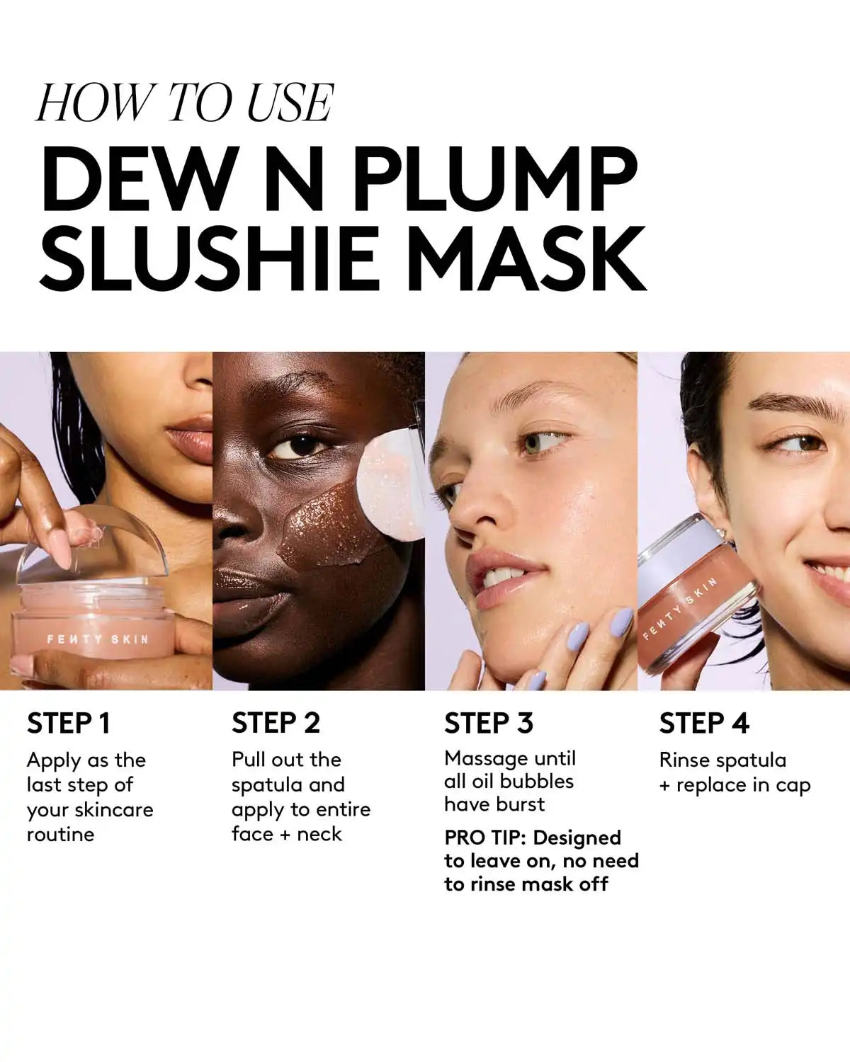 Dew N Plump Intense Hydration Slushie Overnight Face Mask