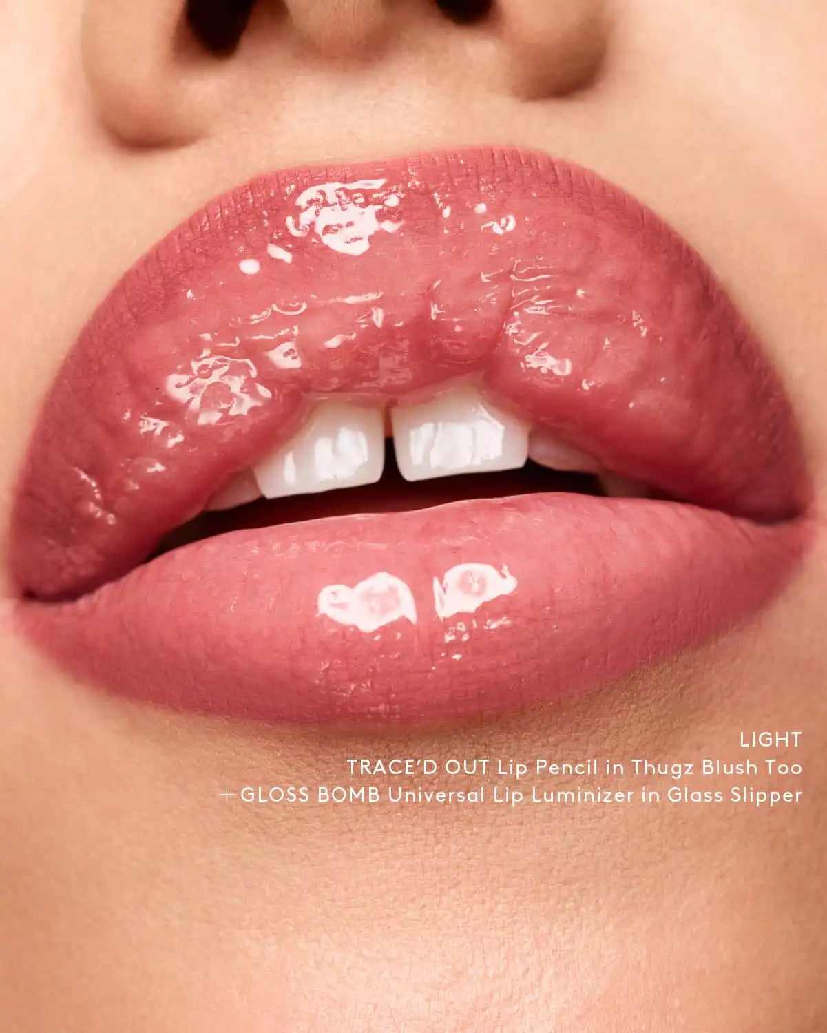 Trace'd Out Longwear Waterproof Pencil Lip Liner — Thugz Blush Too Secondary image