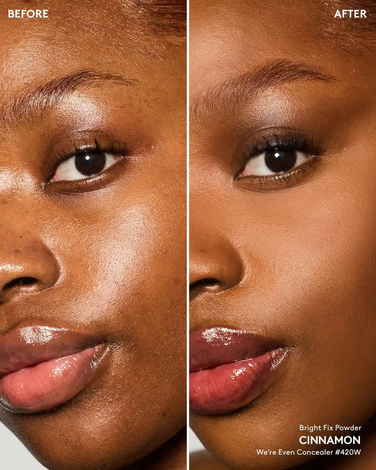 Bright Fix Instant Brightening + Blurring Powder — Cinnamon Secondary image