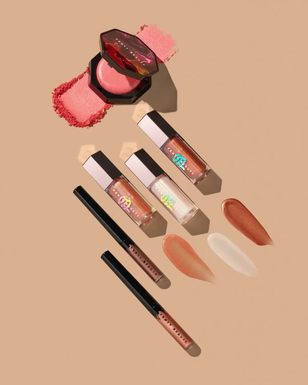 Glitty Lid Shimmer Liquid Eyeliner — Bronze All Ova Collection: Ritzy Rose