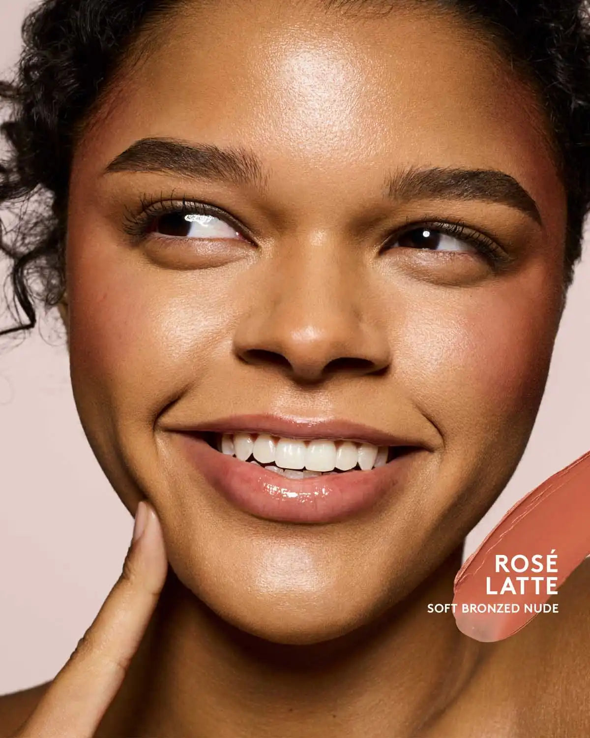 Cheeks Out Freestyle Cream Blush — Rosé Latte Secondary image