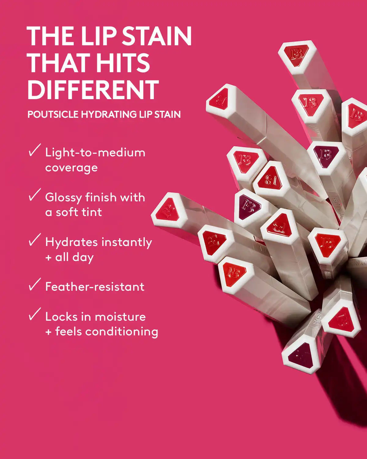 Poutsicle Hydrating Lip Stain — Berry Banger