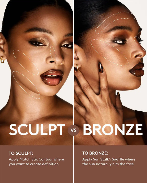 Sun Stalk’r Soufflé Pressed Mousse Cream Bronzer — Biscotti