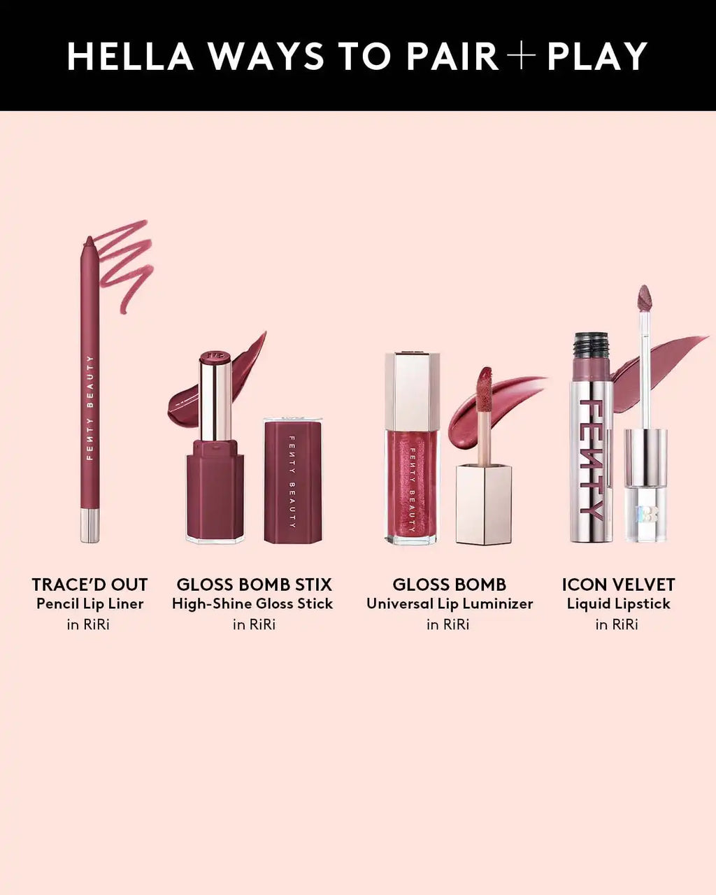 Trace'd Out Longwear Waterproof Pencil Lip Liner — RiRi