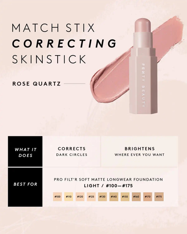 Match Stix Correcting Skinstick — Rose Quartz