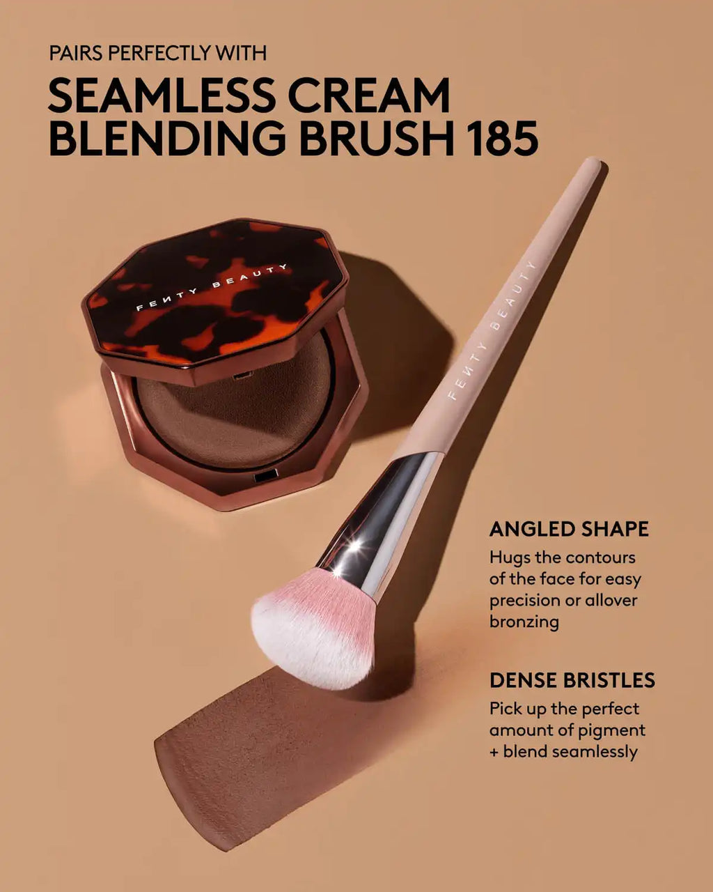 Sun Stalk’r Soufflé Pressed Mousse Cream Bronzer — Hot Fudge