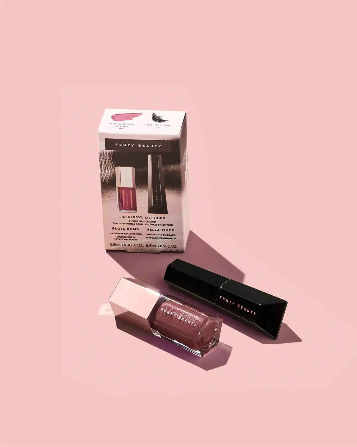 Lil’ Glossy, Lil’ Thicc 2-Piece Lip + Eye Duo Main image