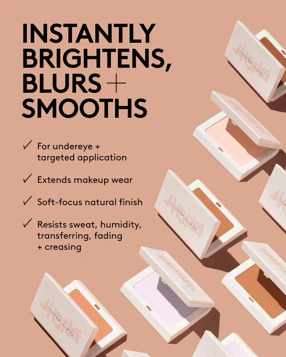 Bright Fix Instant Brightening + Blurring Powder — Cinnamon