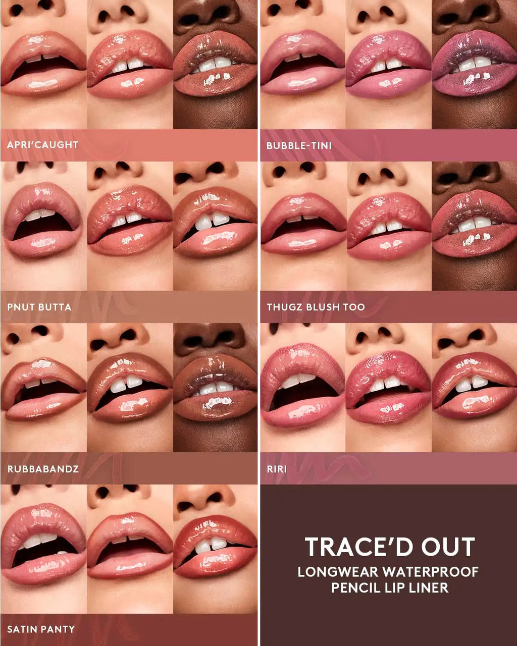 Trace'd Out Longwear Waterproof Pencil Lip Liner — Apri'caught