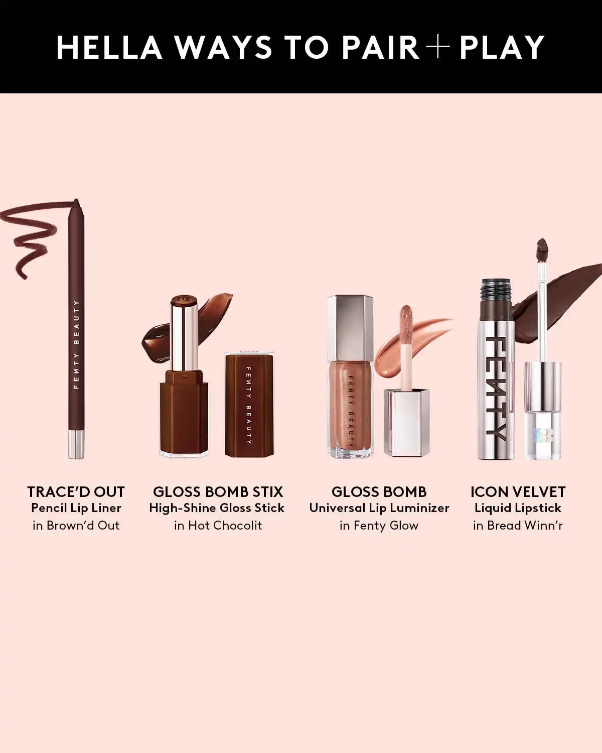 Trace'd Out Longwear Waterproof Pencil Lip Liner — Brown'd Out