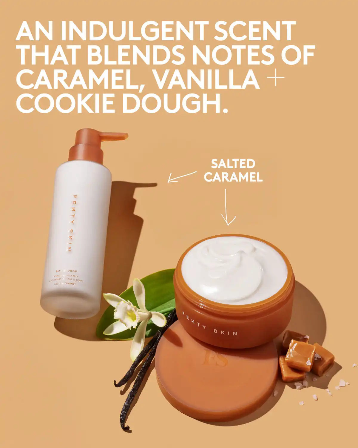 Butta Drop Whipped Oil Body Cream with Tropical Oils + Shea Butter — Salted Caramel Secondary image