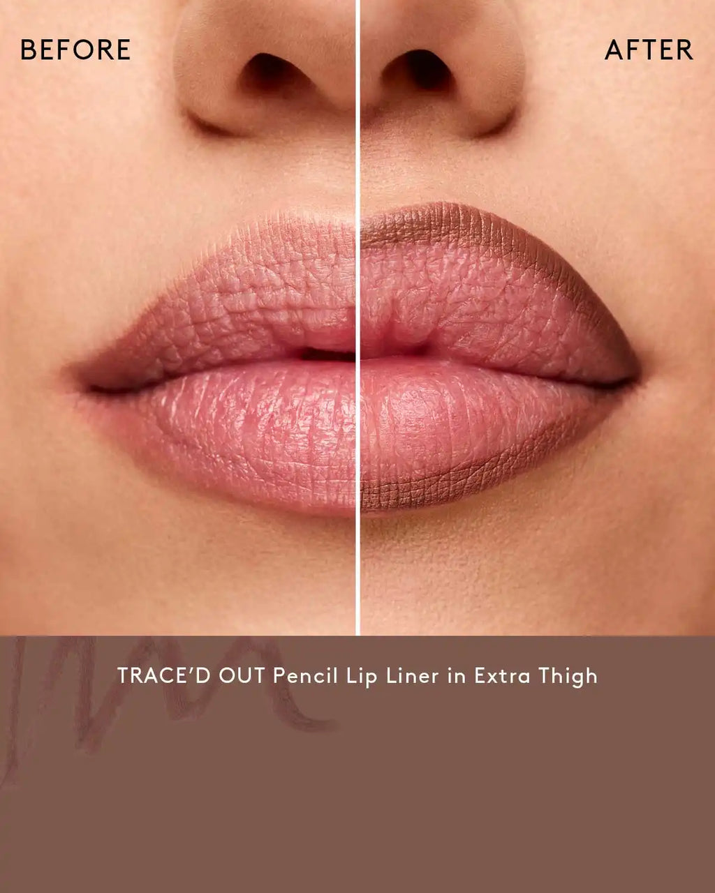 Trace'd Out Longwear Waterproof Pencil Lip Liner — Extra Thigh