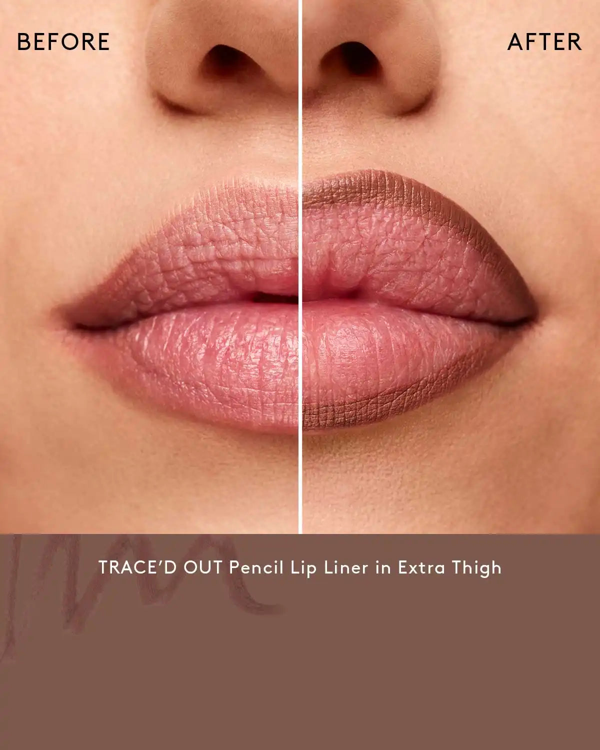 Trace'd Out Longwear Waterproof Pencil Lip Liner — Extra Thigh