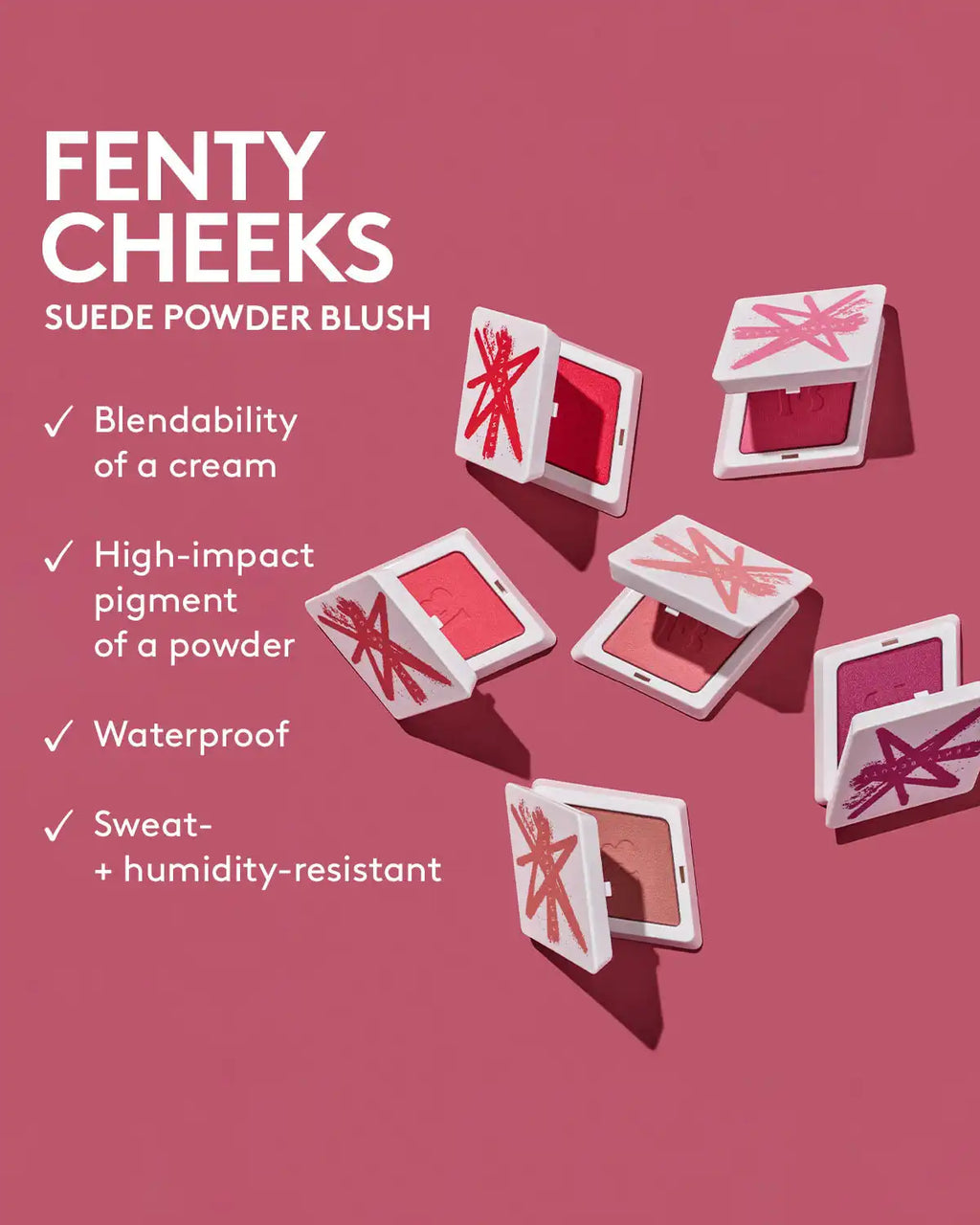 Fenty Cheeks Suede Powder Blush — Tutu Turnt