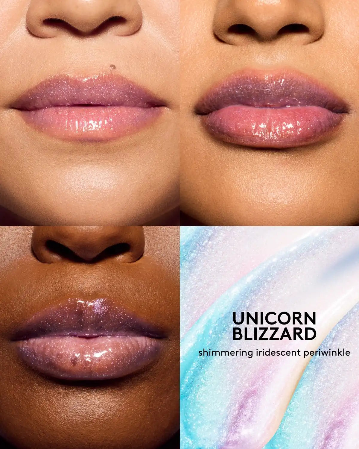 Gloss Bomb Stackz Layered Lip Luminizer — Unicorn Blizzard Secondary image