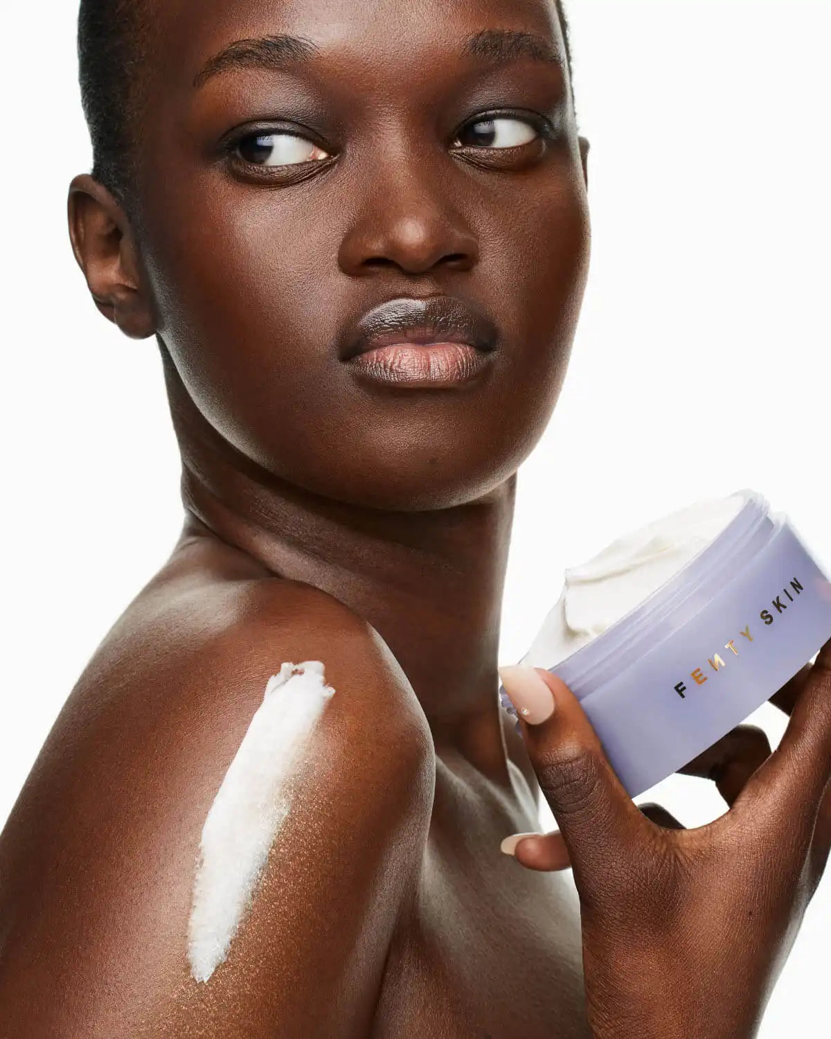 Butta Drop Whipped Oil Body Cream with Tropical Oils + Shea Butter — Fenty Fresh Shimmering Secondary image