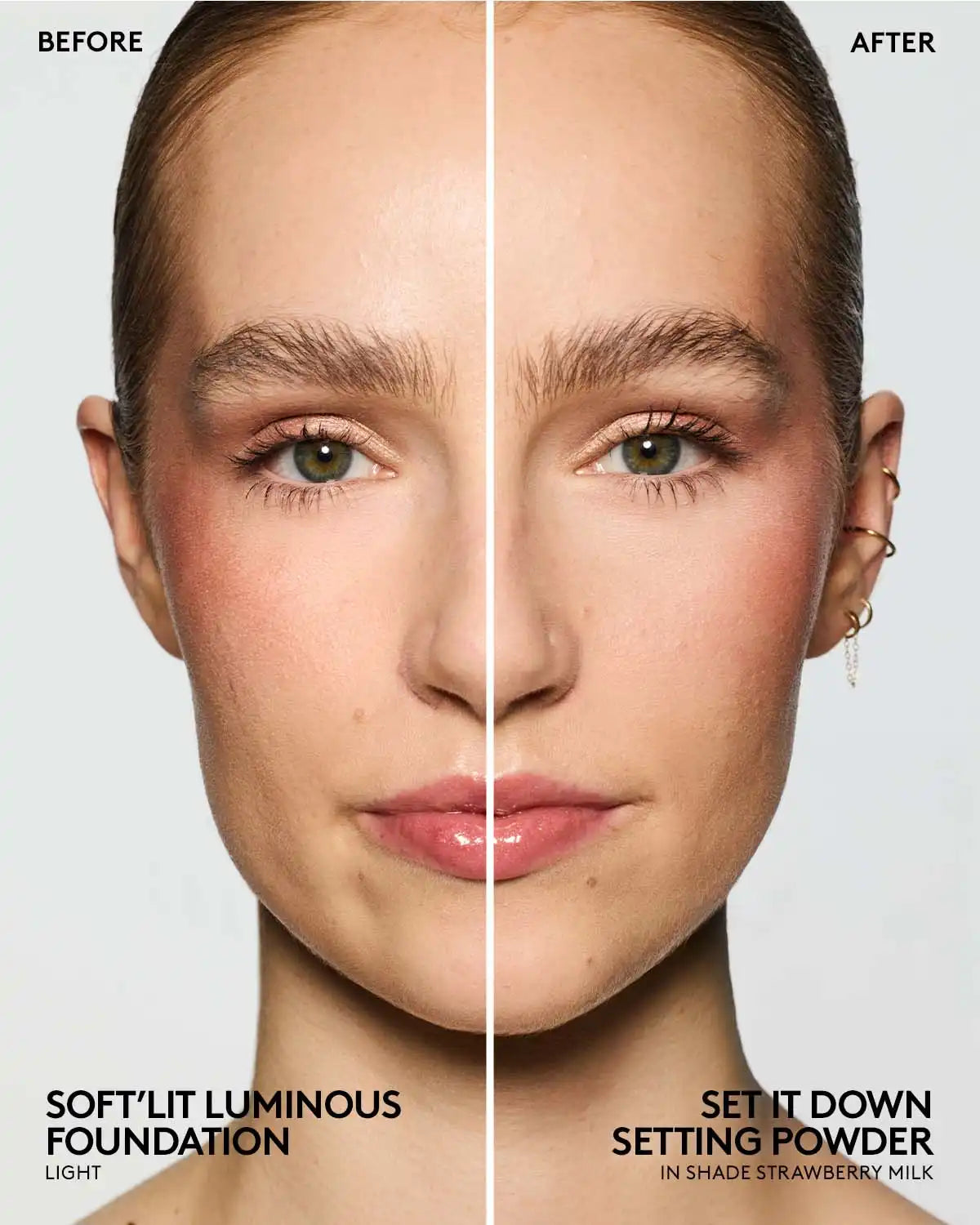 Set it Down Superfine Blurring Setting Powder — Strawberry Milk Secondary image