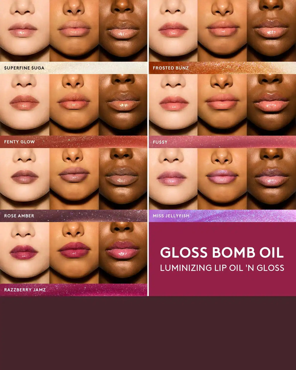 Gloss Bomb Oil Luminizing Lip Oil 'N Gloss — Rose Amber
