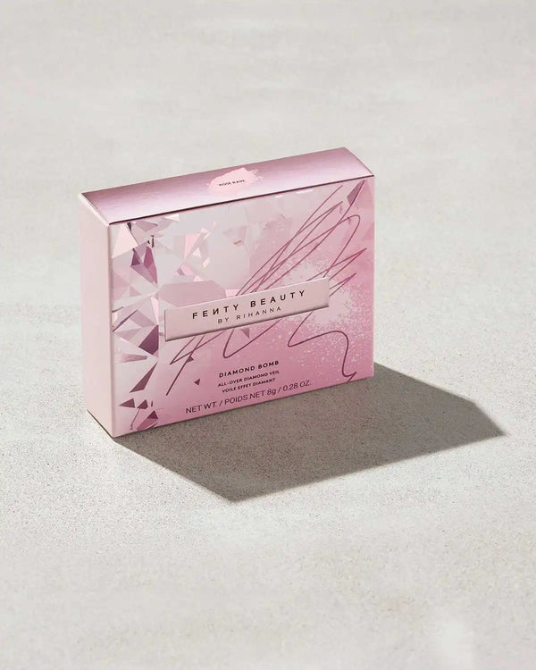 Diamond Bomb All-Over Diamond Veil — Rosé Rave