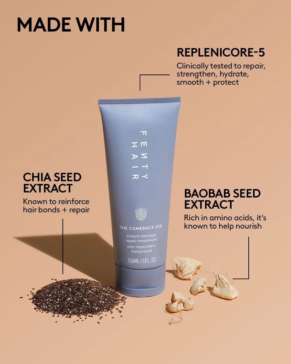 The Protection Posse Instant Damage Repair Treatment + Heat Protectant Set
