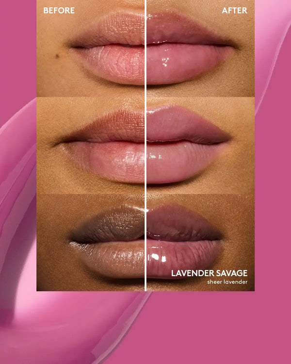 Gloss Bomb Heat Universal Lip Luminizer + Plumper — Lavender Savage
