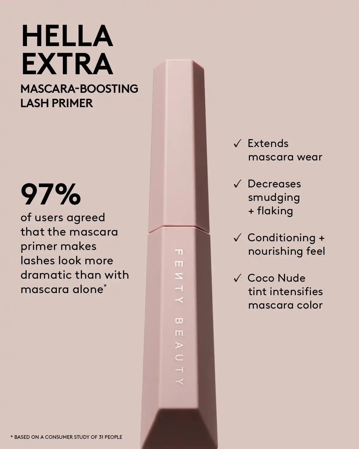 Hella Extra Mascara-Boosting Lash Primer