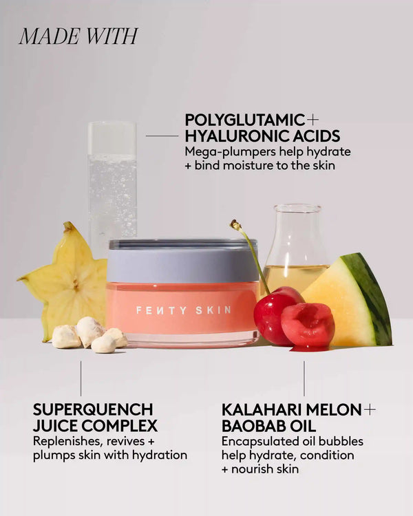 Day + Night Hydrating Routine: Dew N Plump Serum + Slushie Mask