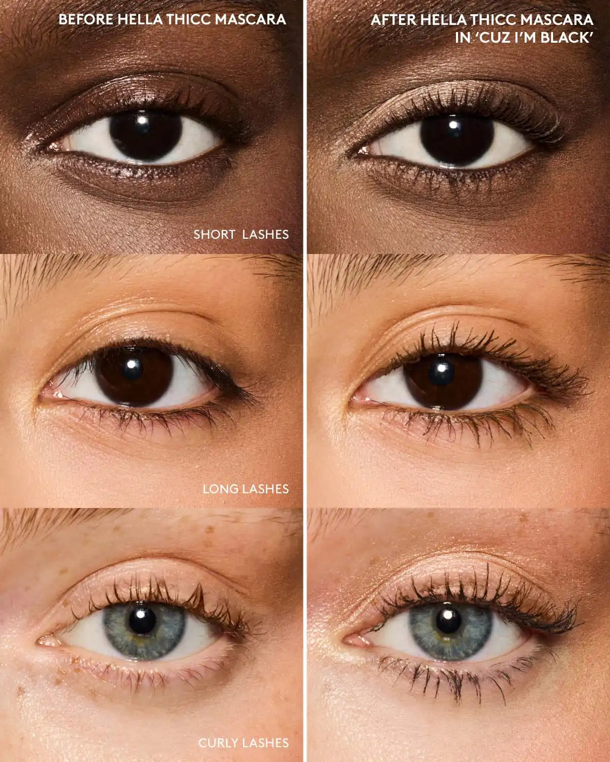 Hella Thicc Volumizing Mascara — Cuz I'm Black