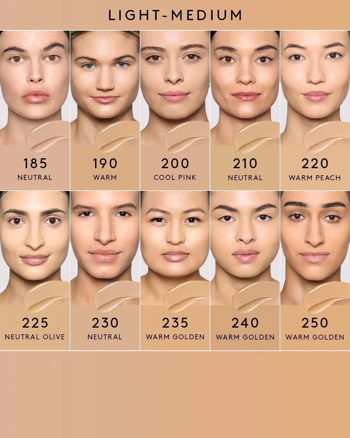 Soft'lit Naturally Luminous Longwear Foundation — 210